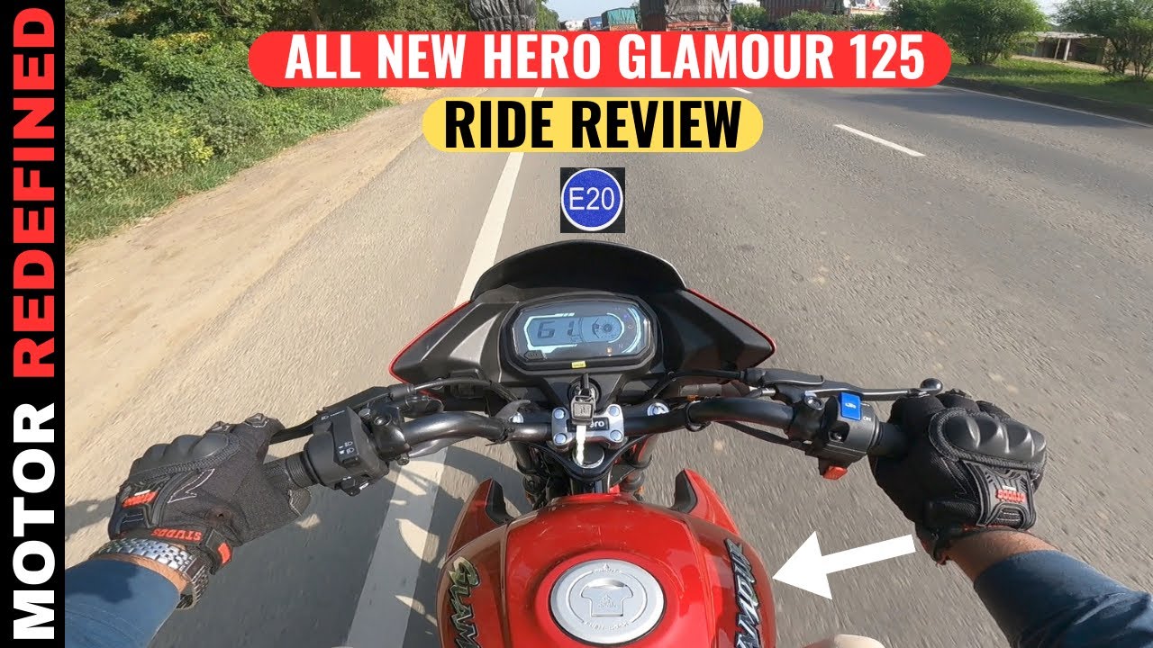 All New Hero Glamour 125 2023 Model Ride Review | Pure Ride Experience, Price & Exhaust Sound.