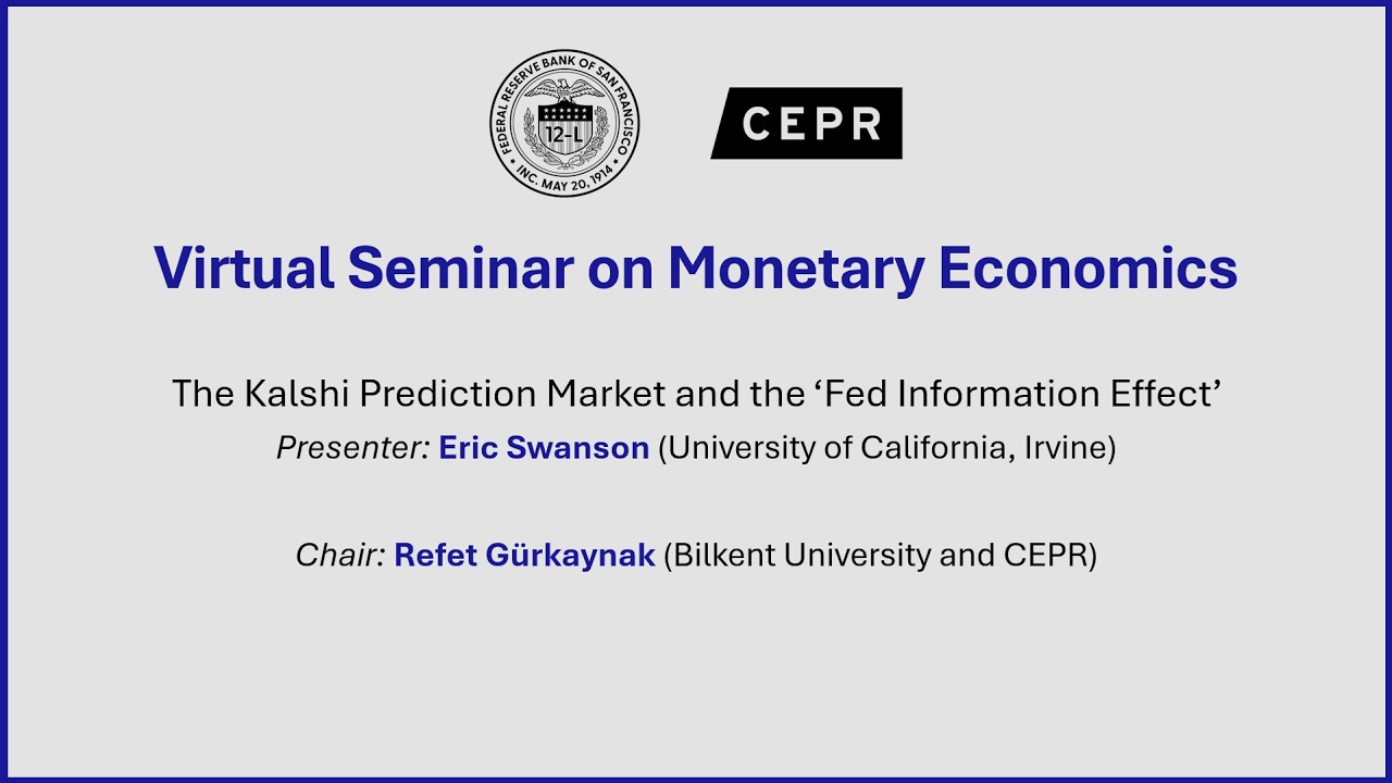 Virtual Seminar on Monetary Economics - Eric Swanson (University of California, Irvine)