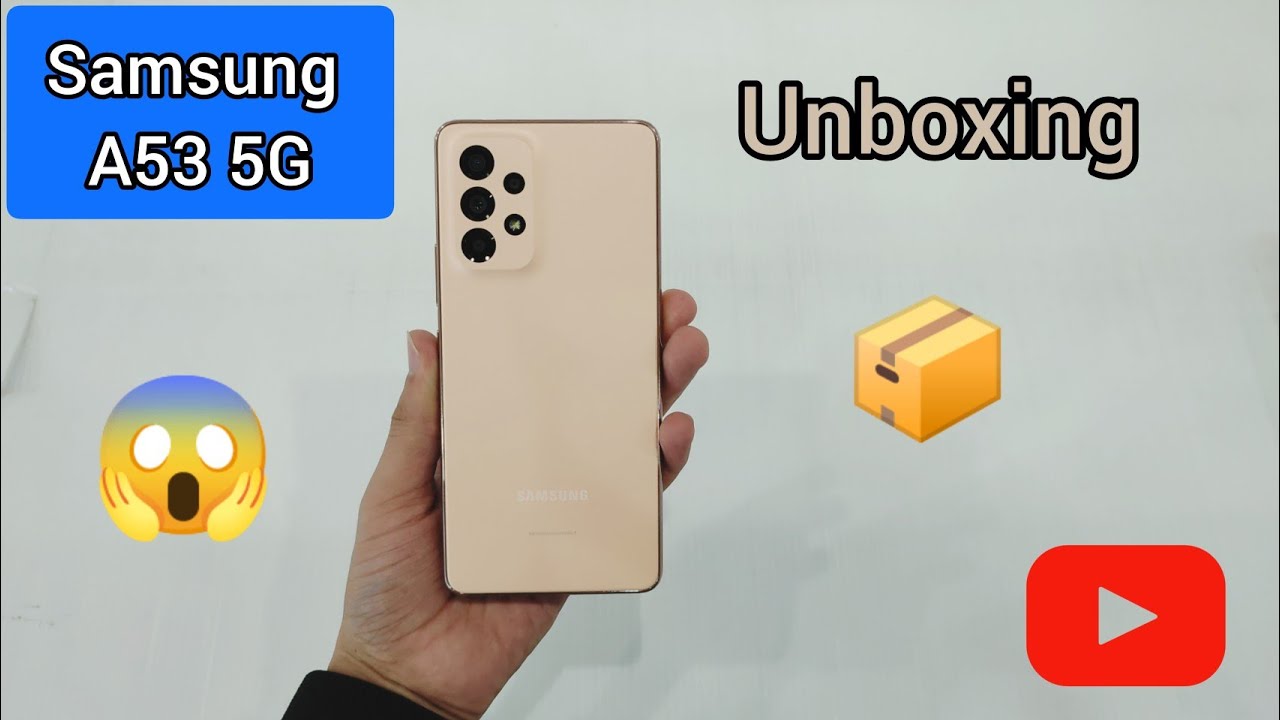 SAMSUNG A53 5G Awesome Peach Full Unboxing & First Impression #samsunga53unboxing #samsunga535g