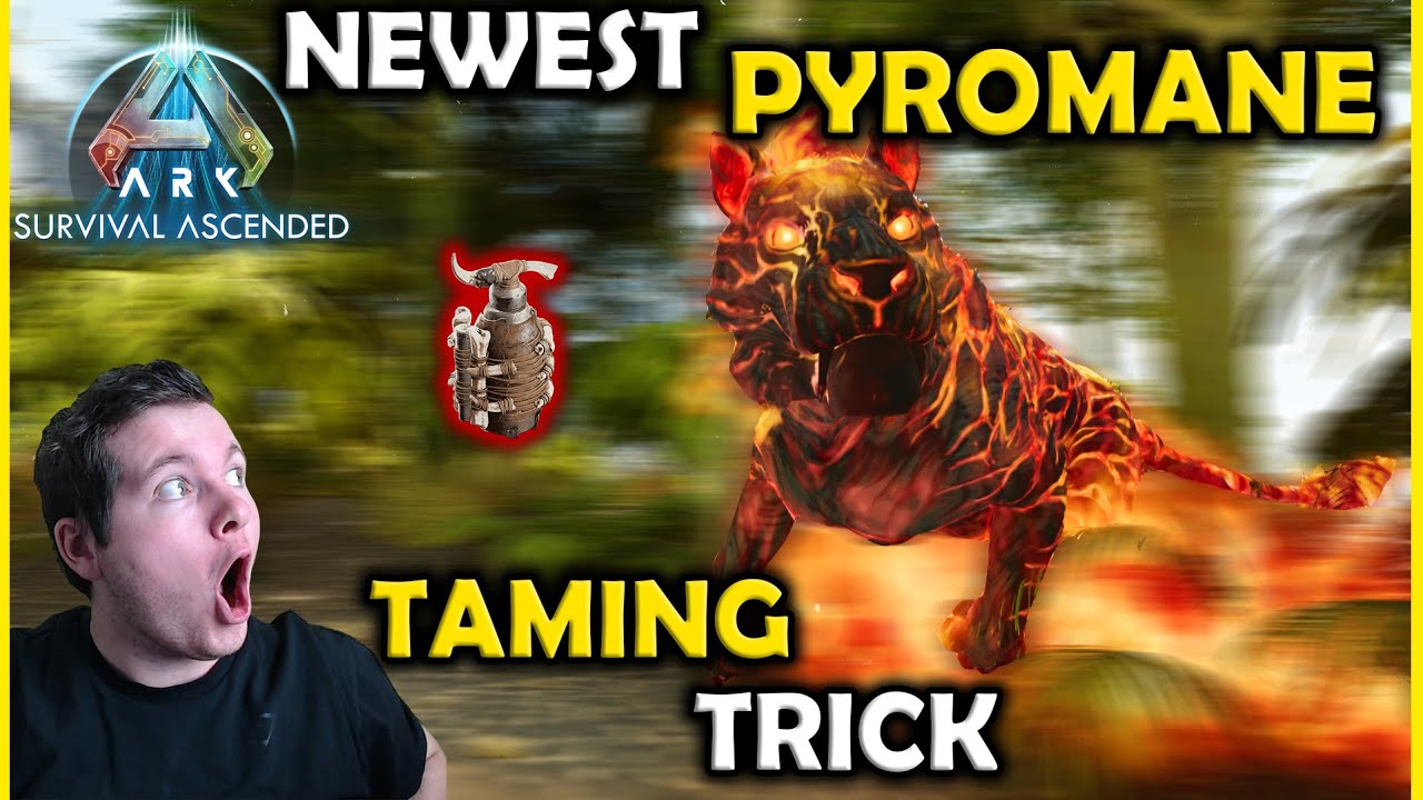 Новейший и самый простой метод/руководство по приручению пироманов — Too Easy To Tame | Ark Survi...