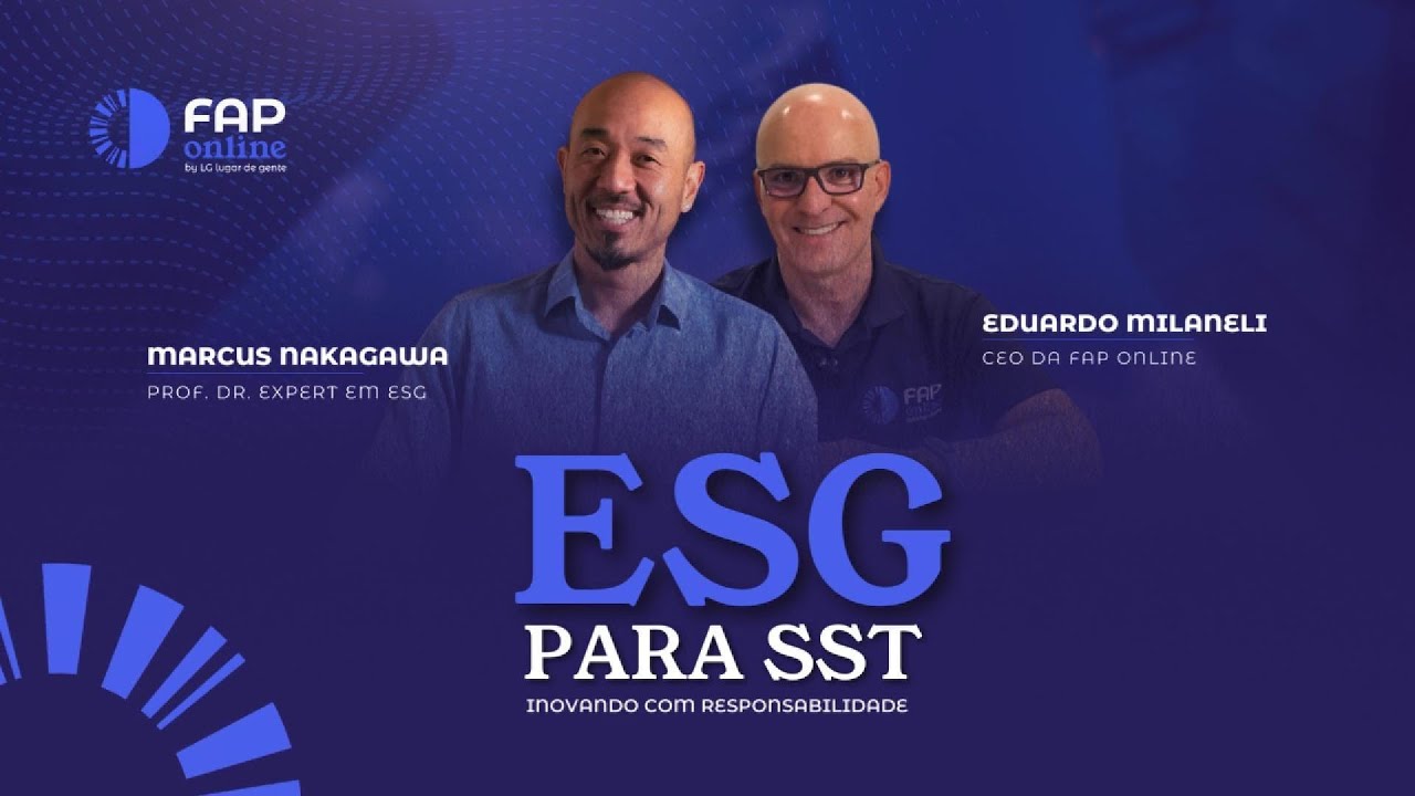 Webinar: ESG para SST: Inovando com Responsabilidade