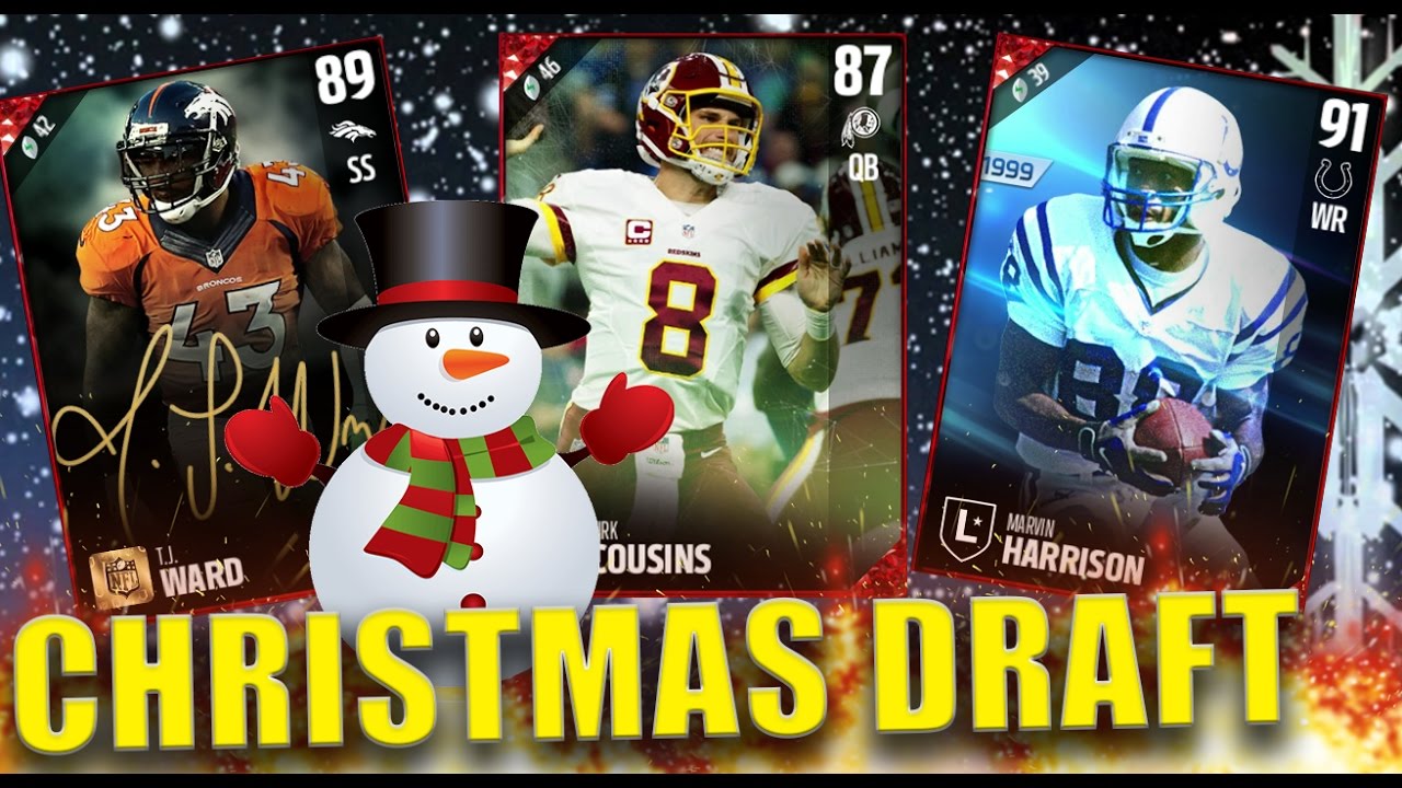 CHRISTMAS HOLIDAY DRAFT! - Madden Draft Champions 17