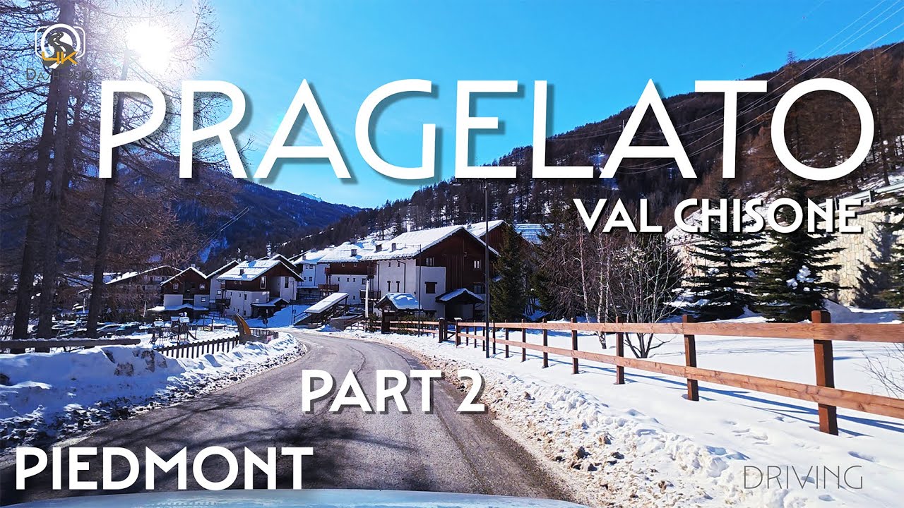 Winter Drive in Piedmont, Italy 🇮🇹 | Fenestrelle to Pragelato Snowy Dashcam POV (Part 2)