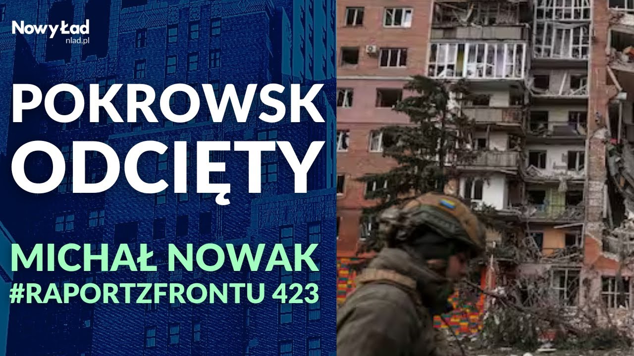 Raport z Frontu UKRAINA odc. 423 | Okrążenie. Ukraińcy odcięci. | PODSUMOWANIE 1345 dnia wojny+MAPY