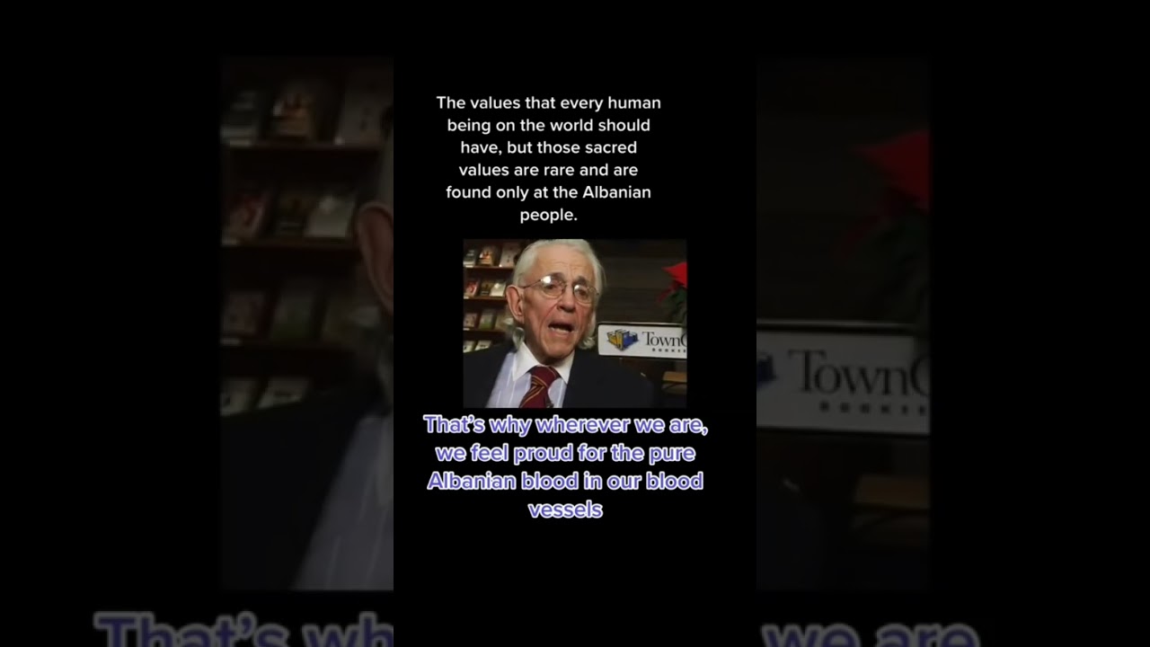 Code Of Honor - Albanians Are Unique Human Race