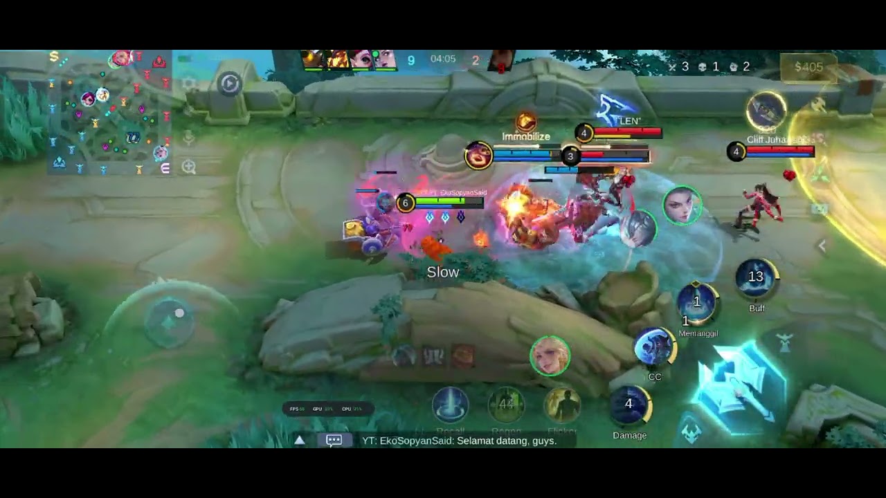 Mobile Legends Bang Bang popol and kupa push turet game play 10