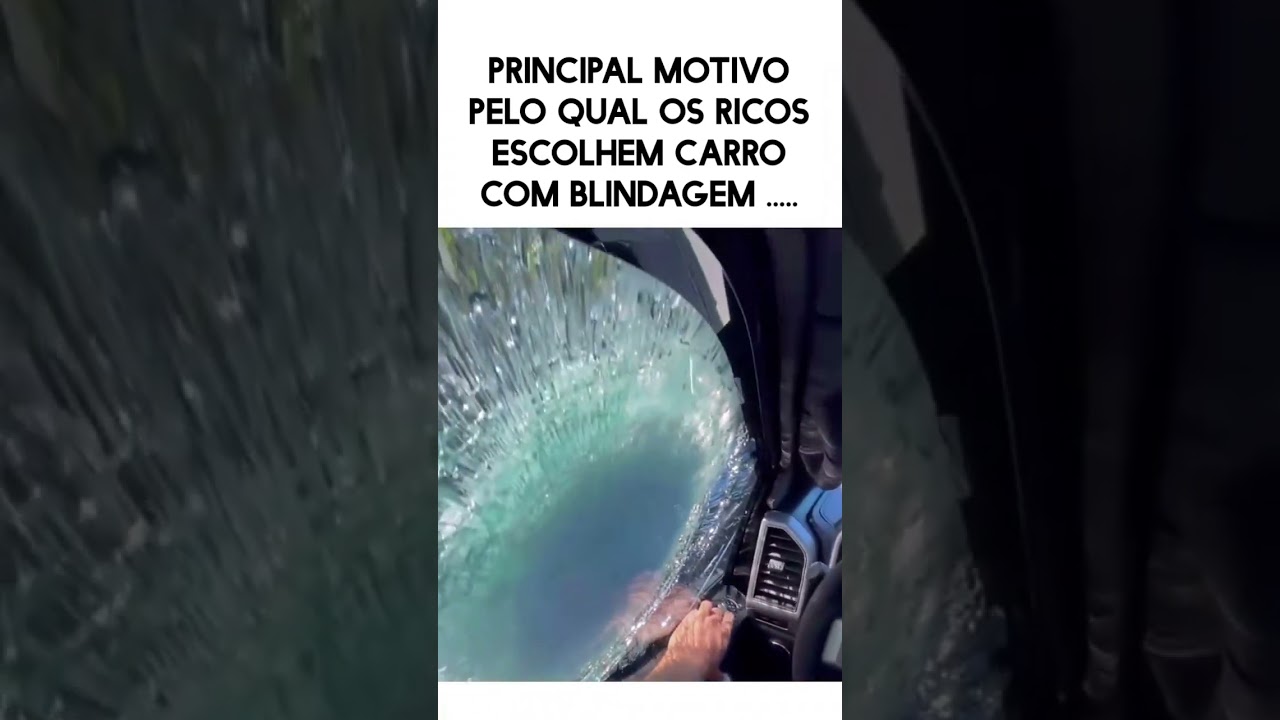 Principal motivo de comprar um carro BLINDADO #BLINDADO #carroblindado