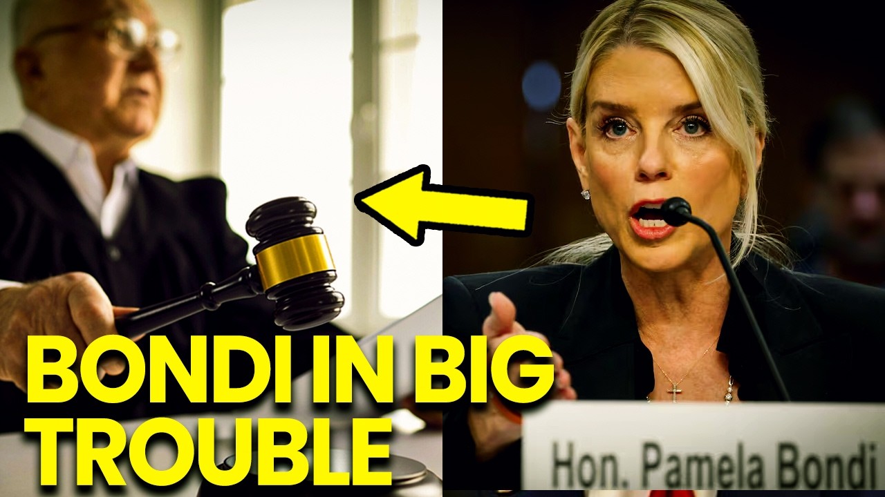 Pam Bondi CAUGHT REMOVING Evidence Judge ORDERS Immediate Action!!