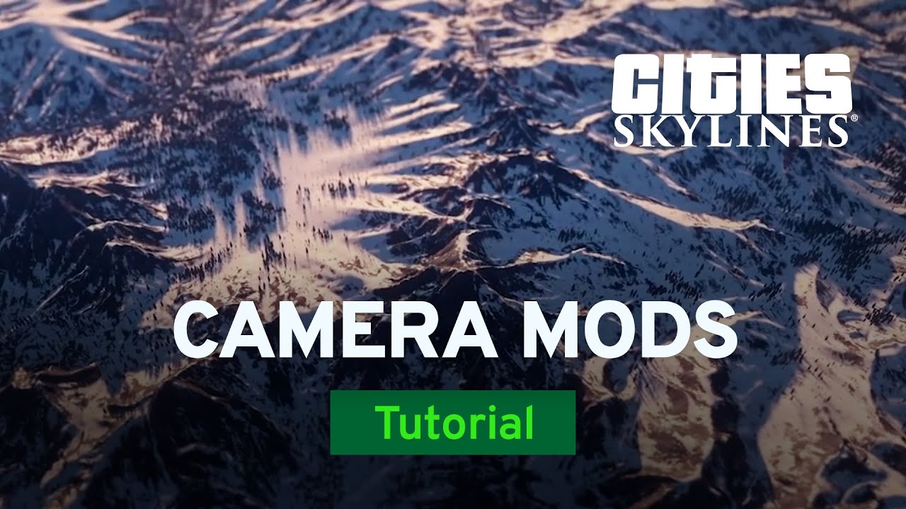How to Use the Cinematic Camera Mod by Fluxtrance | Mod Workshop | Cities: Skylines