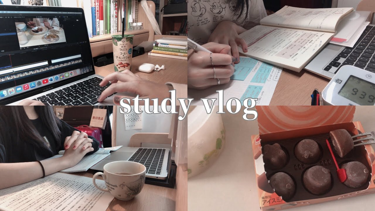 【study vlog】 秋学期が始まりました🍂｜今季こそ勉強を頑張る大学生の日常｜星形ピノがでた！🌟