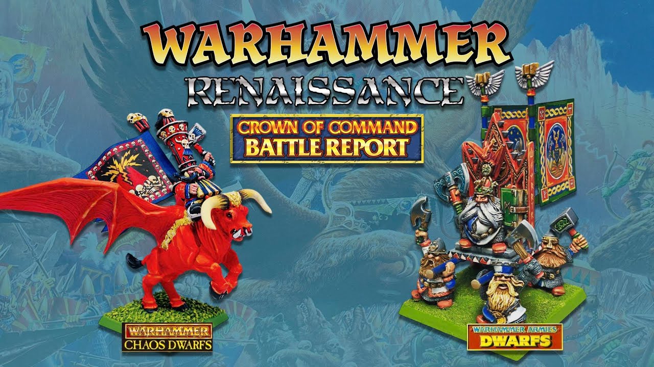 Отчет о битве Warhammer с гномами и гномами Хаоса
