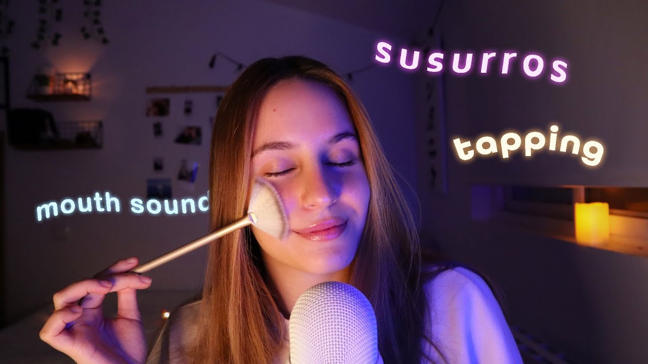 Te vas a MEGA DORMIR con estos triggers ♡ (mouth sounds, susurros, tapping) | ASMR español