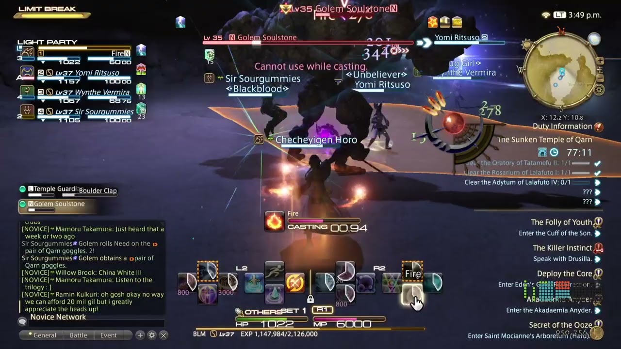 Sunken Temple of Qarn Regular FFXIV Dungeon