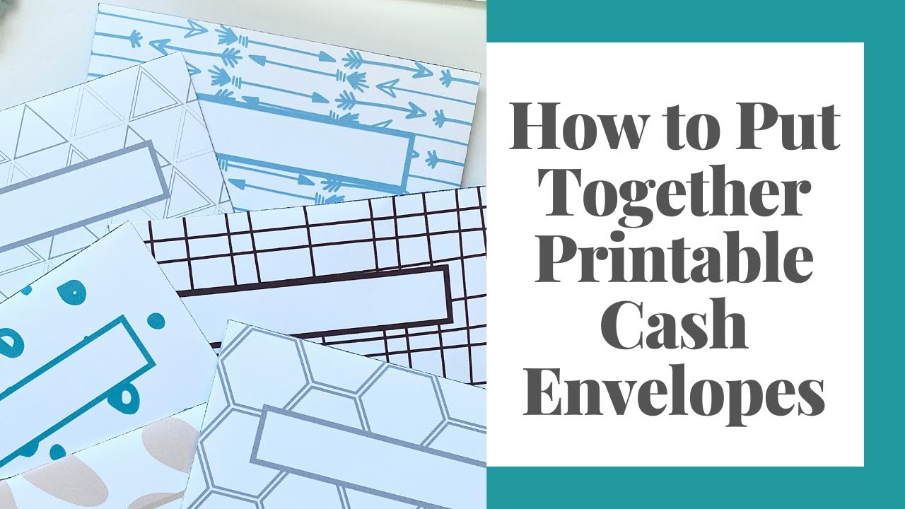 How to Put Together Printable Cash Envelopes | Best Kept Plans