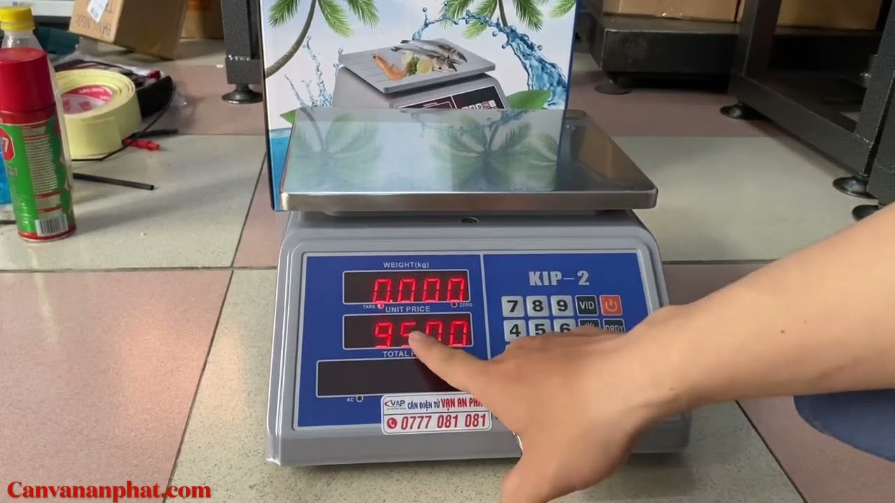 C&acirc;n điện tử chống nước KIP-2 | C&acirc;n điện tử t&iacute;nh tiền KIP-2