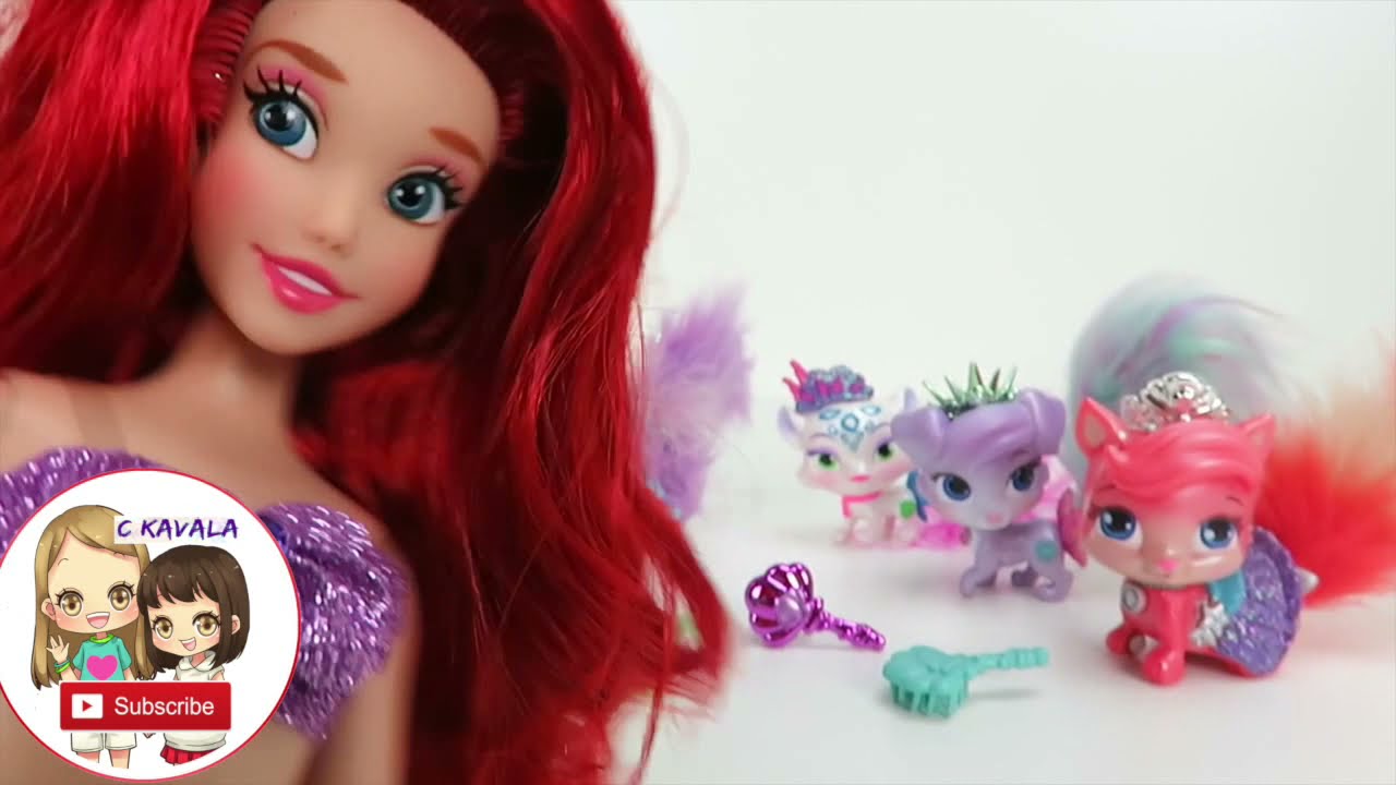 Mega whisker haven tales with Palace Pets & Disney Princess dolls