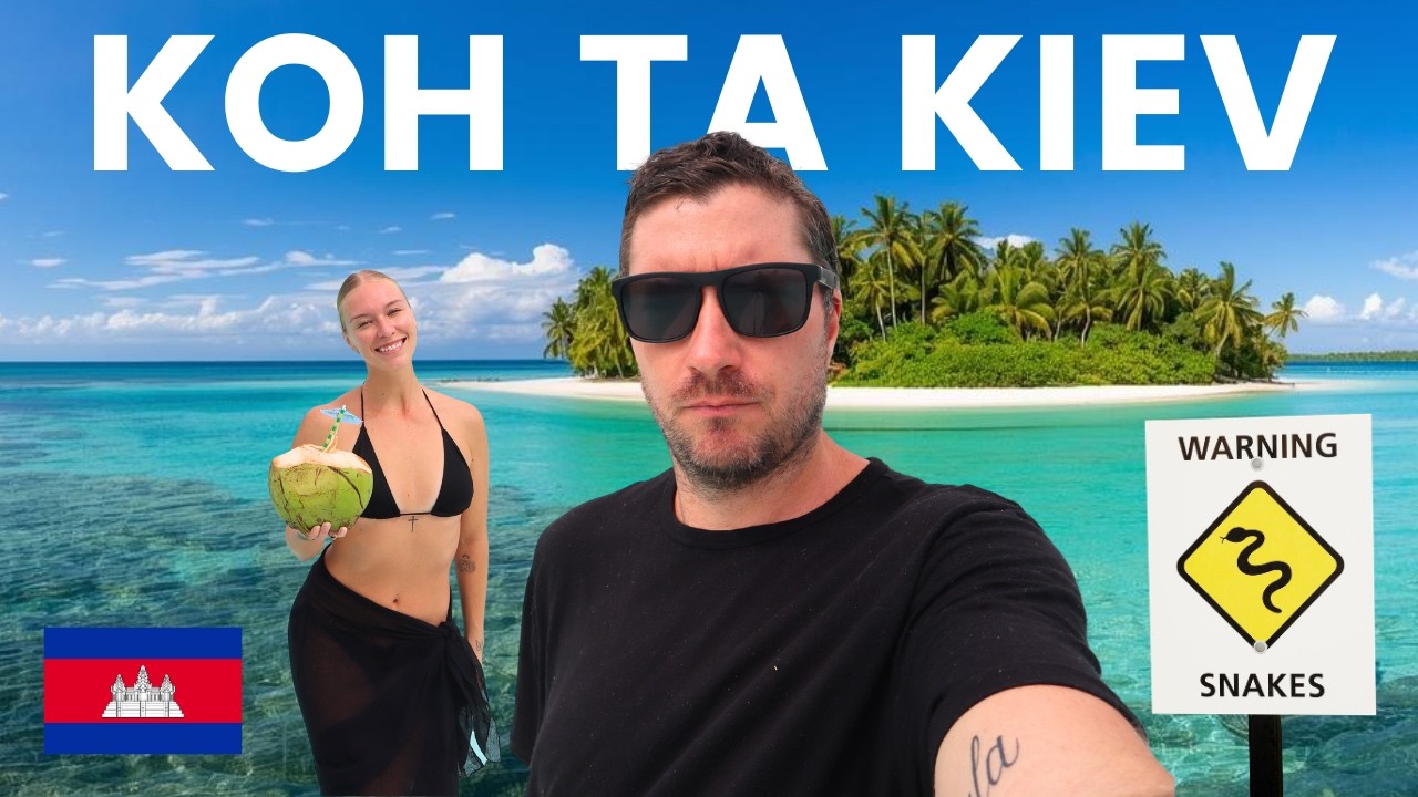 We Found a Fully Off-Grid Island in Cambodia (Snakes Everywhere…)