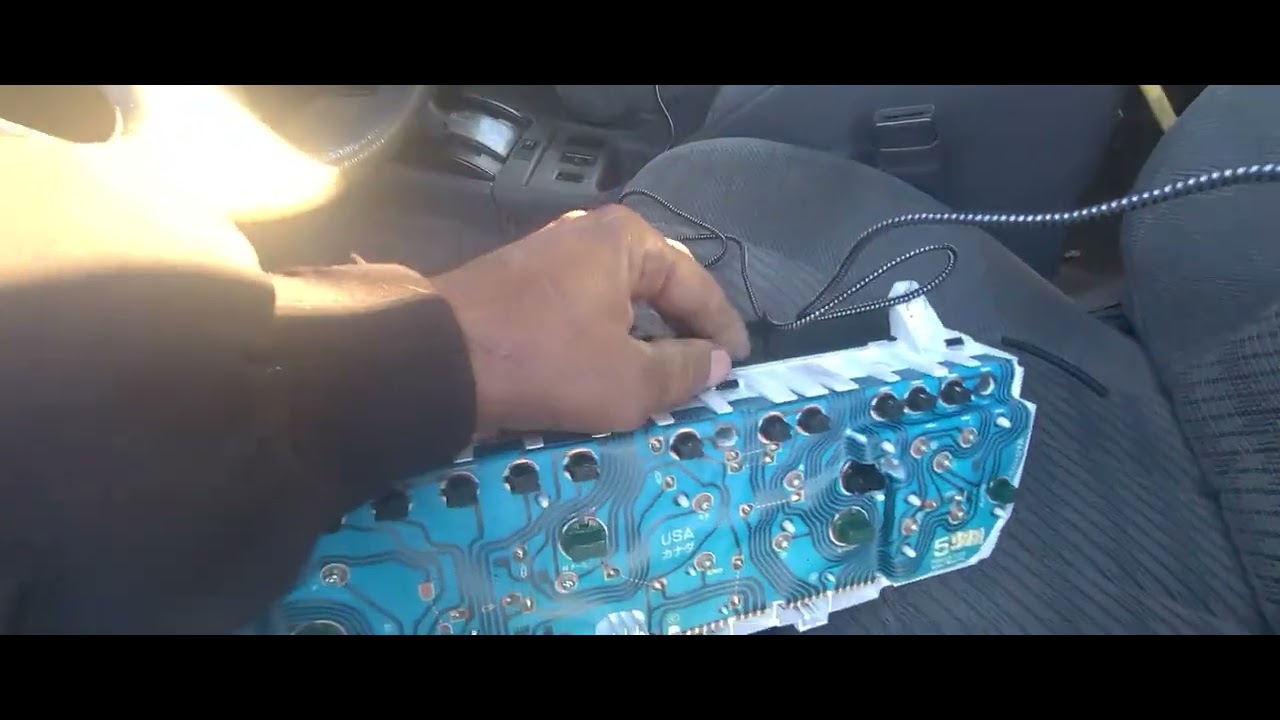 Toyota Pickup y 4runner reconstruir tacometro y luzes de tablero