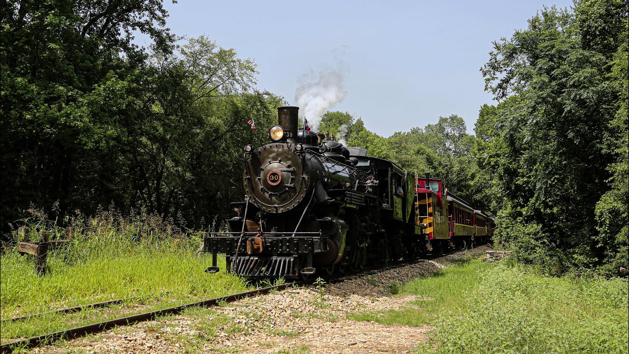 Texas State Railroad #30: Steam Returns Through the Piney Woods