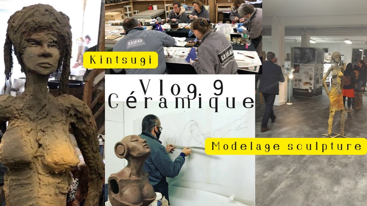 De la sculpture au Modelage céramique (Vlog 9 saison 5)