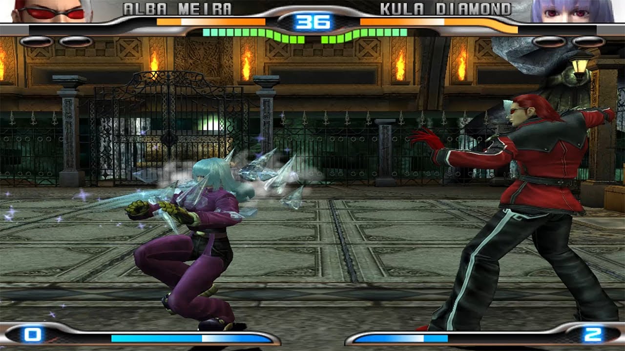 KOF: Maximum Impact 2 Gameplay Alba Meira Story Mode (PS2)