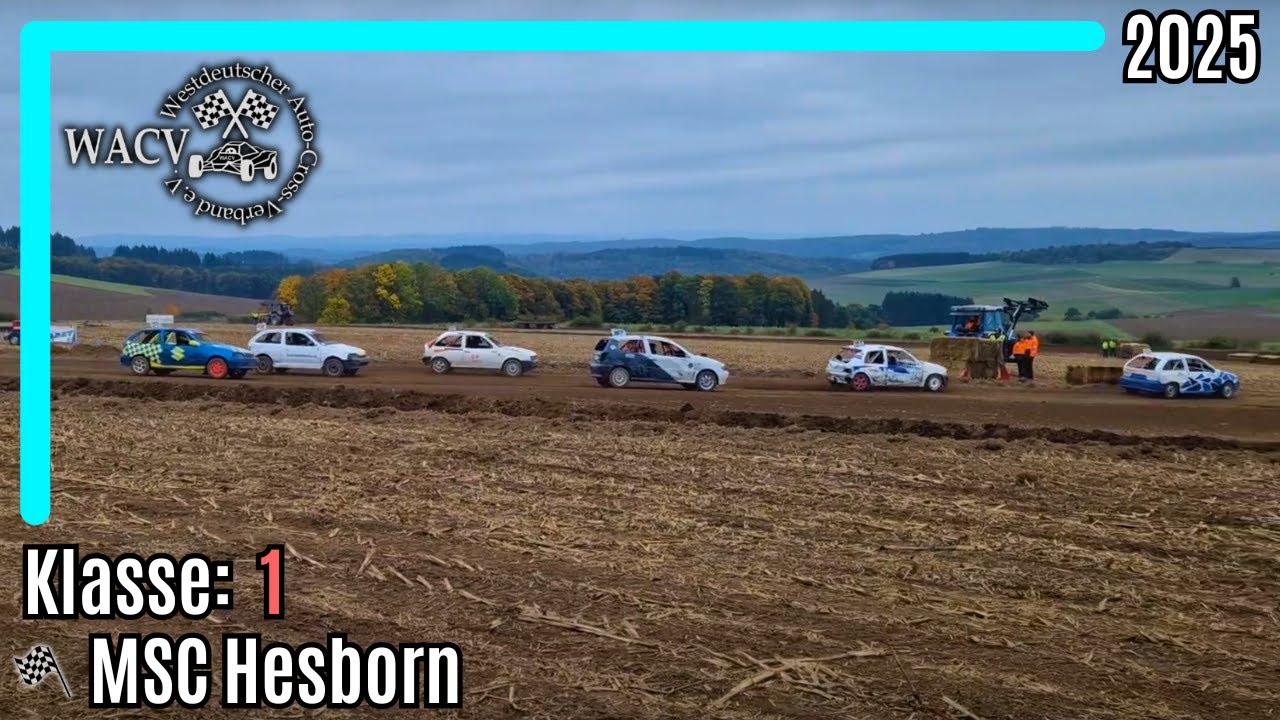 AUTOCROSS Hesborn (D) 2025 - Klasse 1 WACV: Lauf 2 [HD]