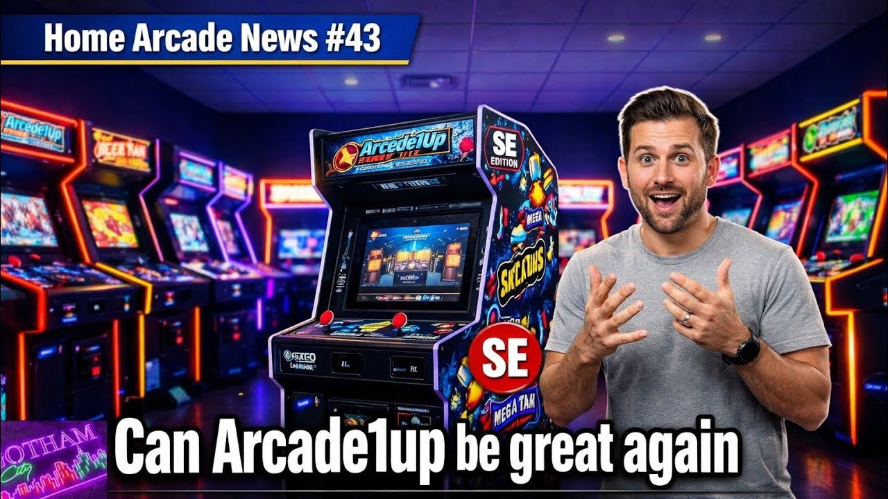 Home Arcade News #43 -  Can Arcade1up be great again with the rollout with SE Edition?