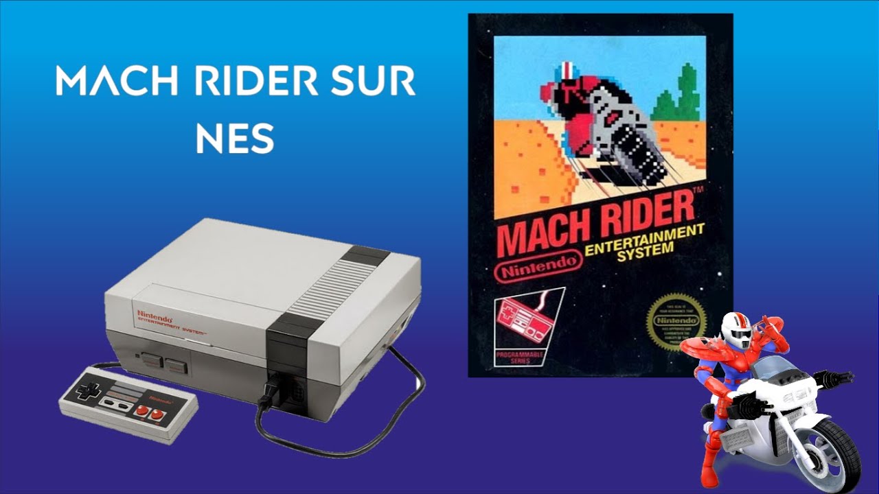 Mach Rider sur NES