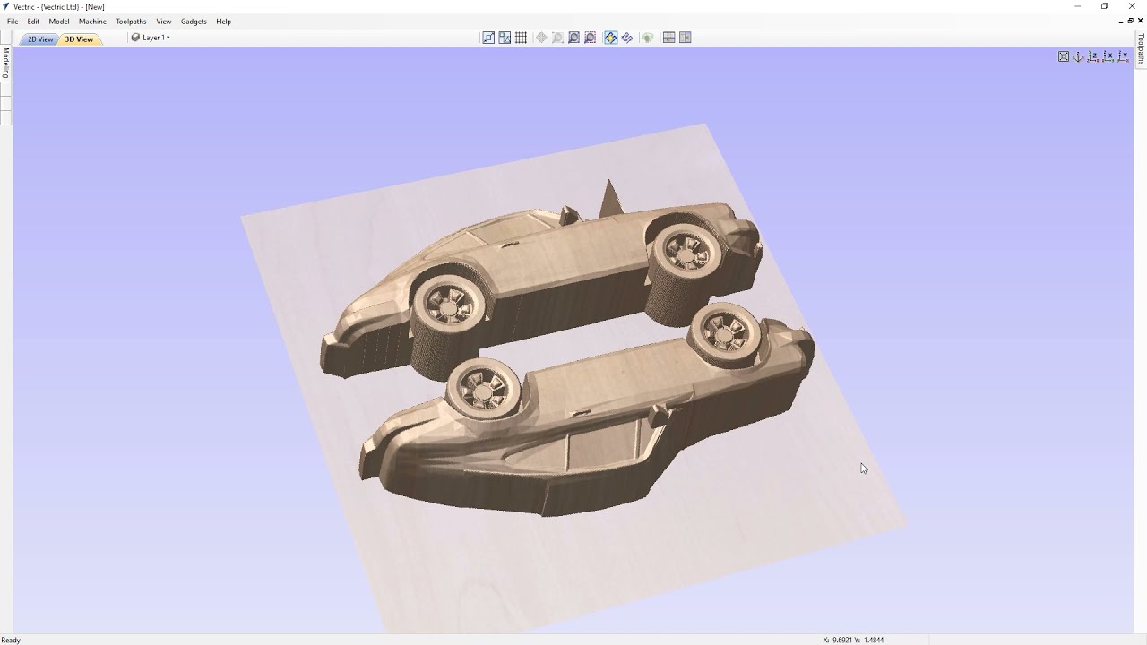 Importing and Exporting 3D Data | Vectric V11 Tutorials