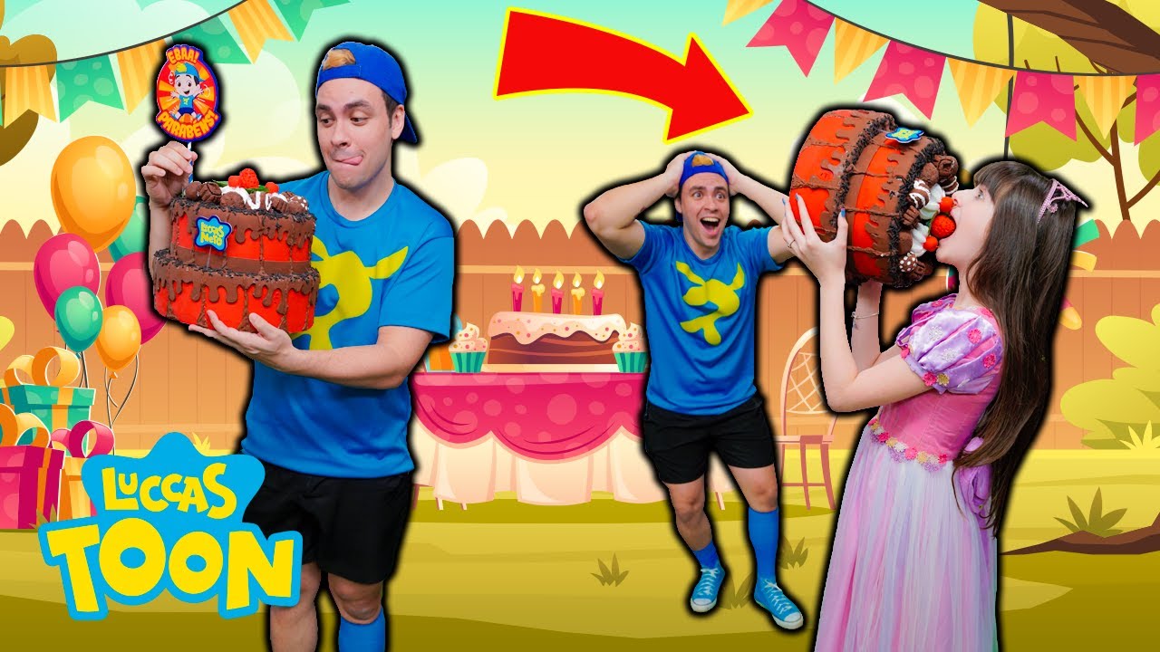 LUCCAS NETO ESQUECEU O ANIVERSÁRIO DA AVENTUREIRA VERMELHA