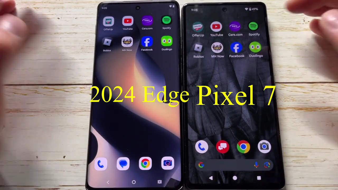 Google Pixel 7 Vs 2024 Motorola Edge Speed Test Comparison