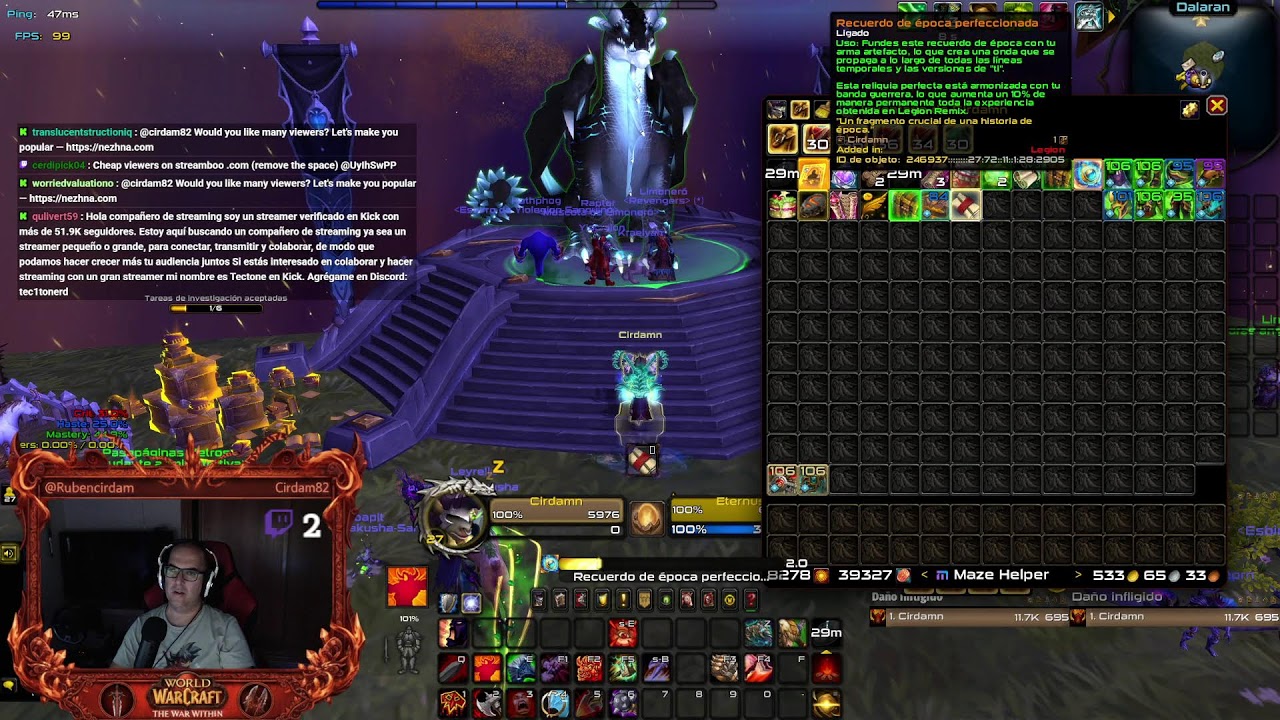 VOLVEMOS AL STREAM!!! PANDARIA CLASSIC!!! FOR THE HORDE!!!!