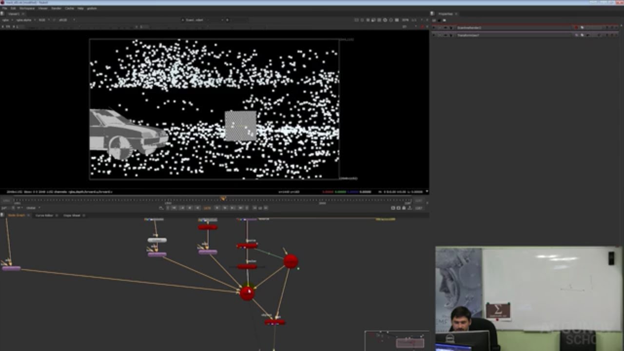 11.2.  3D камера трекинг, нода Camera tracker