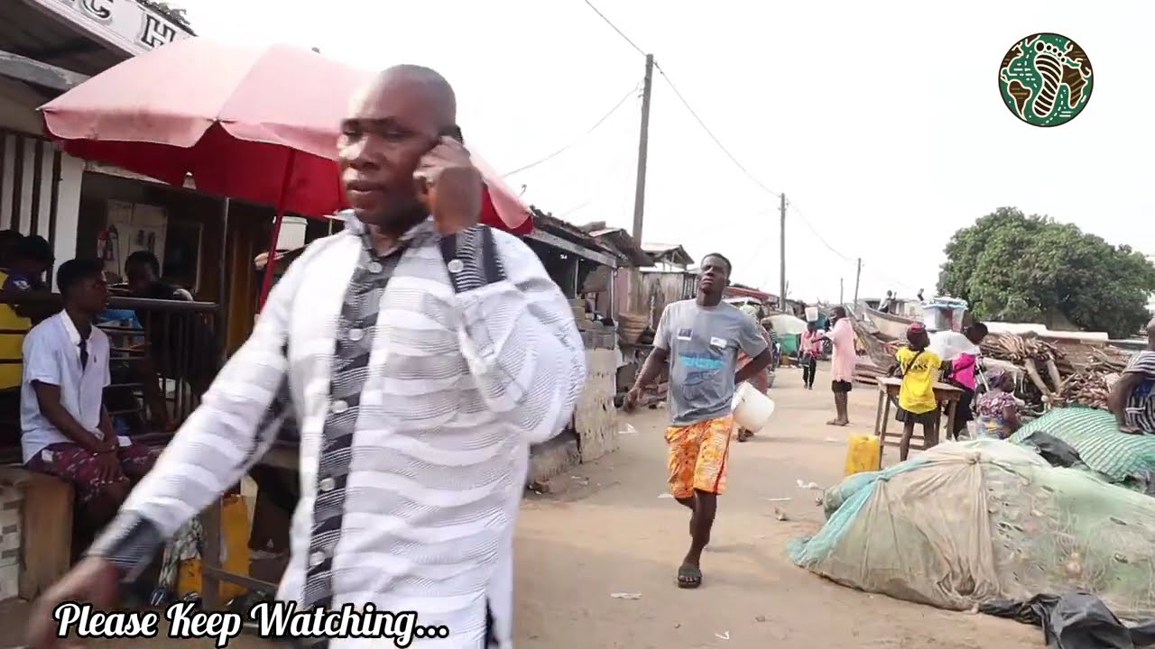Real African Life in Winneba 🇬🇭 — A Silent Street Walk