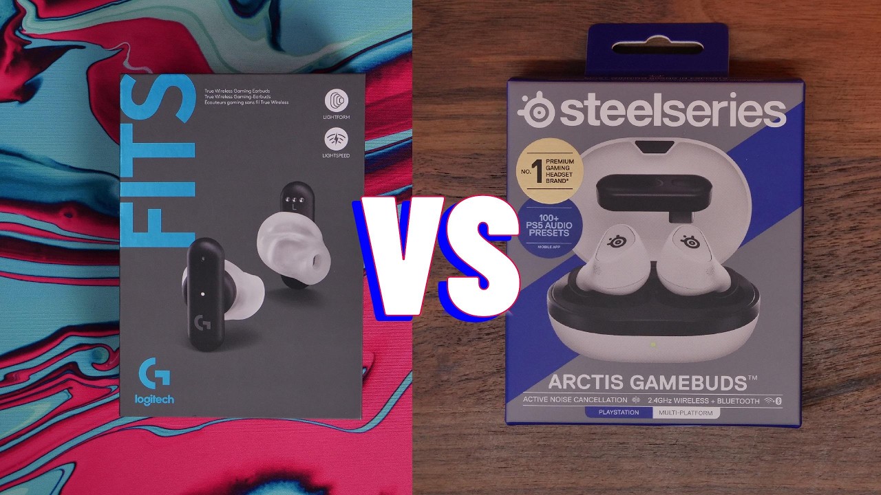 Logitech G Fits vs SteelSeries Arctis Gamebuds - no competition