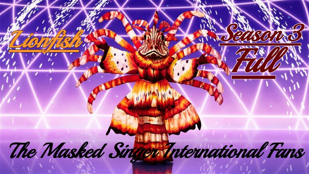 The Masked Singer UK - Lionfish - Season 3 Full