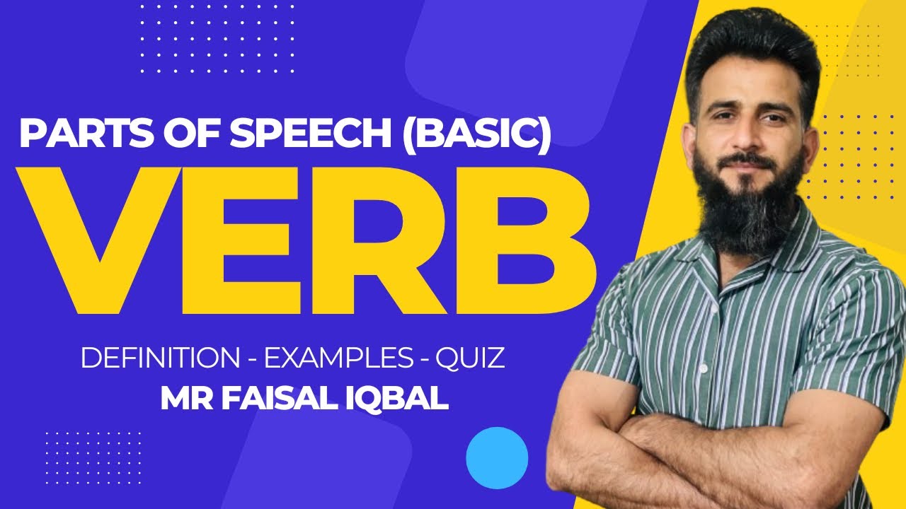 Verb & It’s Types | Explanation & Quiz | Parts of Speech #englishgrammar @TheGrammarJunction