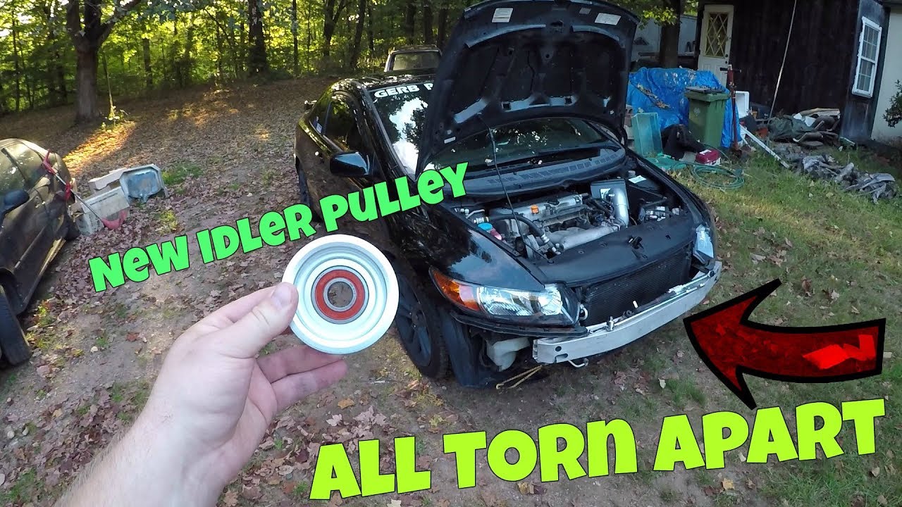 NEW IDLER PULLEY ARRIVES !!