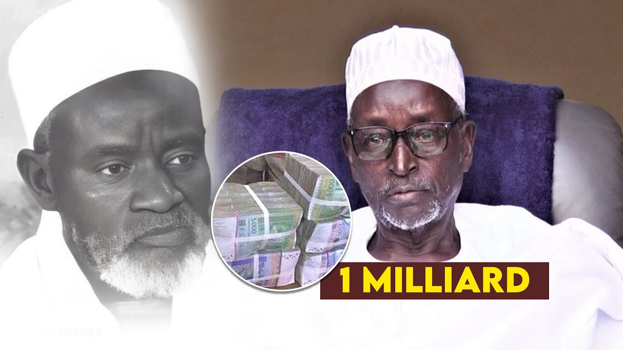 TOUBA : S CHEIKH SALIOU REMET PLUS D'UN MILLIARD FCFA A S MOUNTAKHA POUR LES TRAVAUX DE LA (G M)