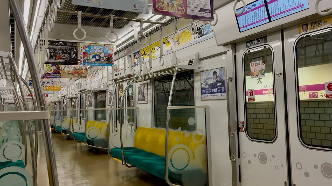 【日立IGBT】Osaka Metro30000A系32654Fほか走行音(谷町線) / OsakaMetro-30000A sound