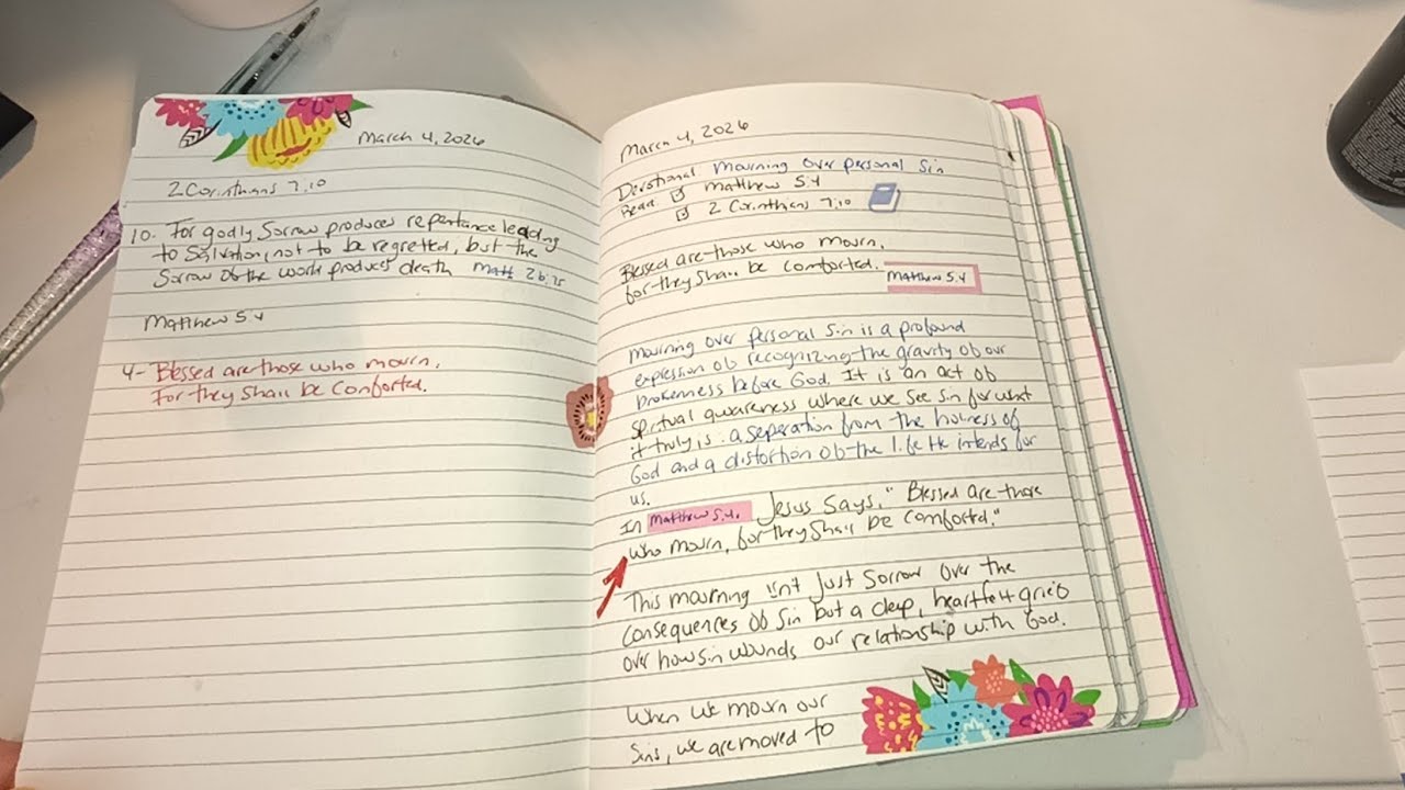 March 4, 2026 | Mourning Over Personal Sin - Devotional 