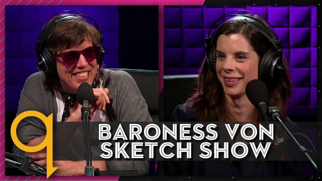 Baroness Von Sketch Show in studio q