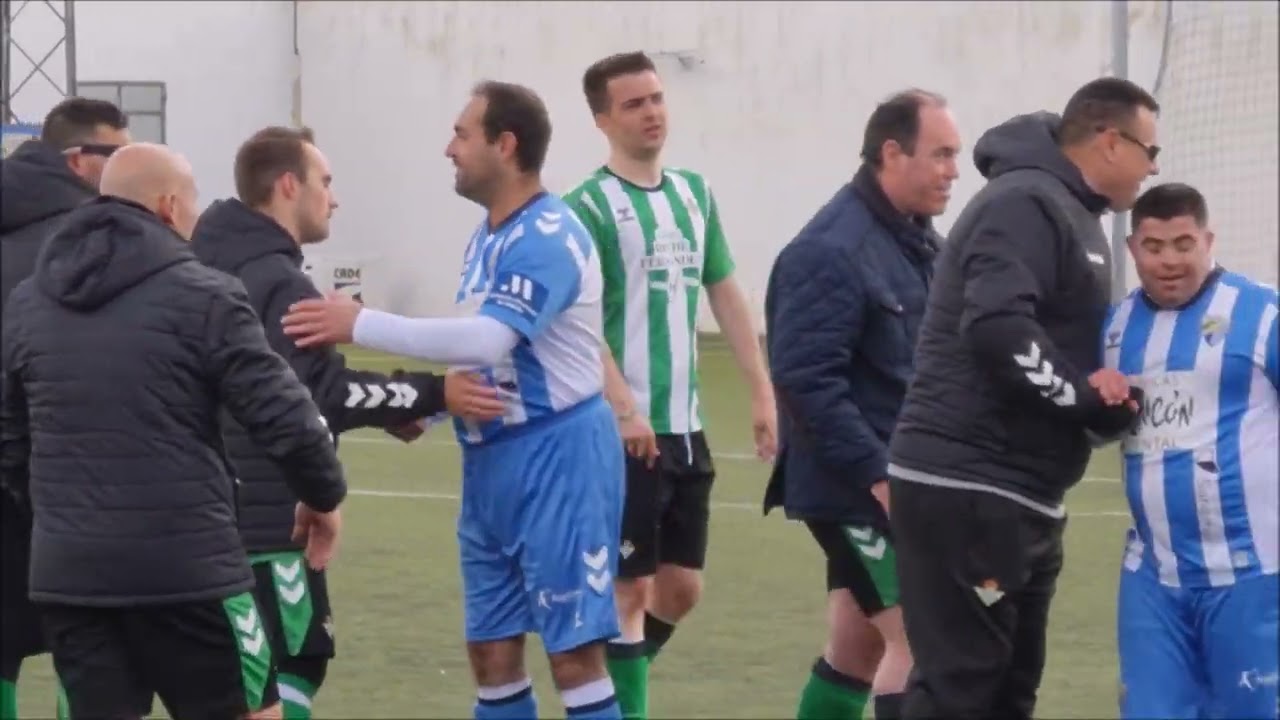 Jornada solidaria peña Malaguista Almargen - 25 febrero 2023. Real Betis Genuine