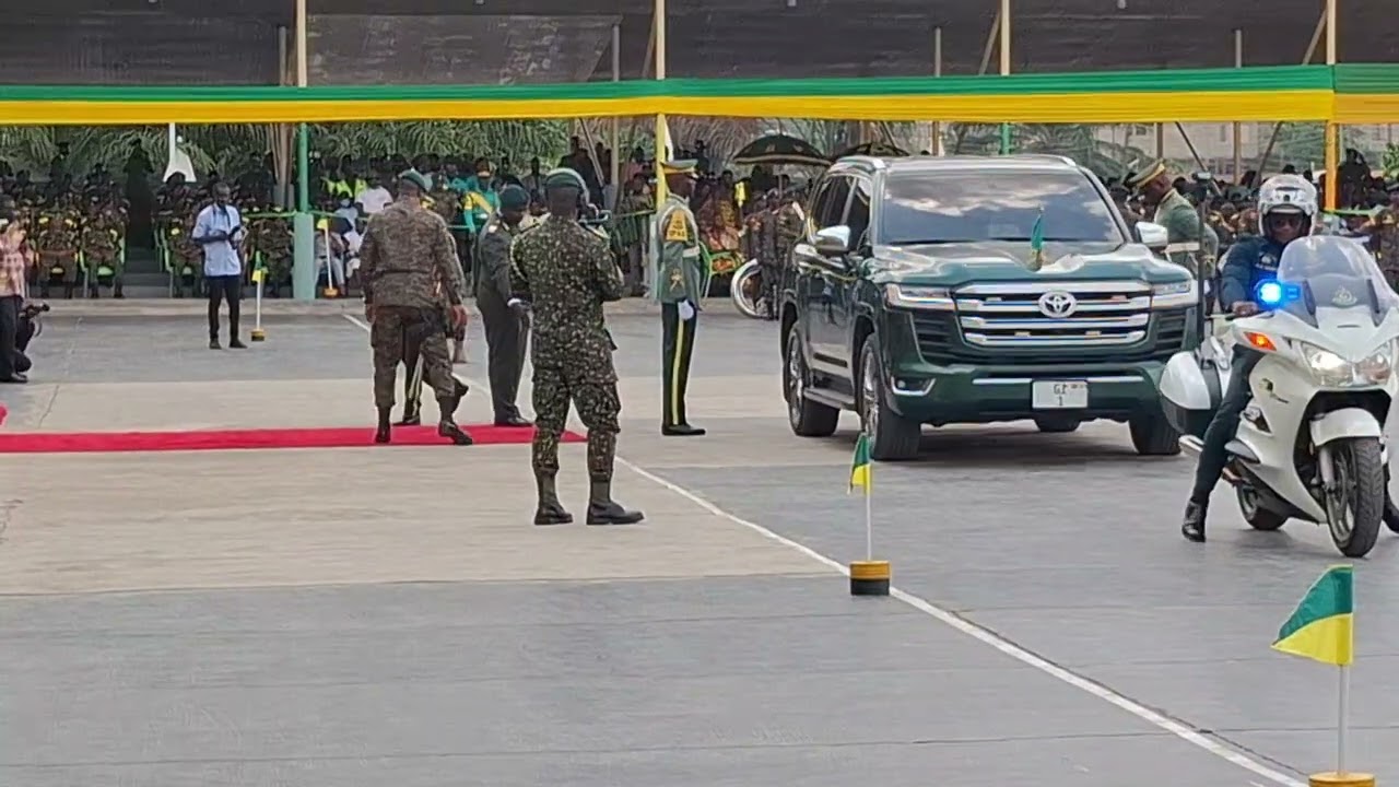 POWERFUL REGIMENTAL DRILL DISPLAY BY THE CADET INTAKE 19 OF GHANA IMMIGRATION SERVICE