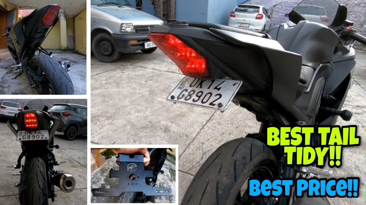 How To Install Tail Tidy In R15 V3,V4 | Best Tail Tidy | @thecrazyriderzMK  @motoaggrandize