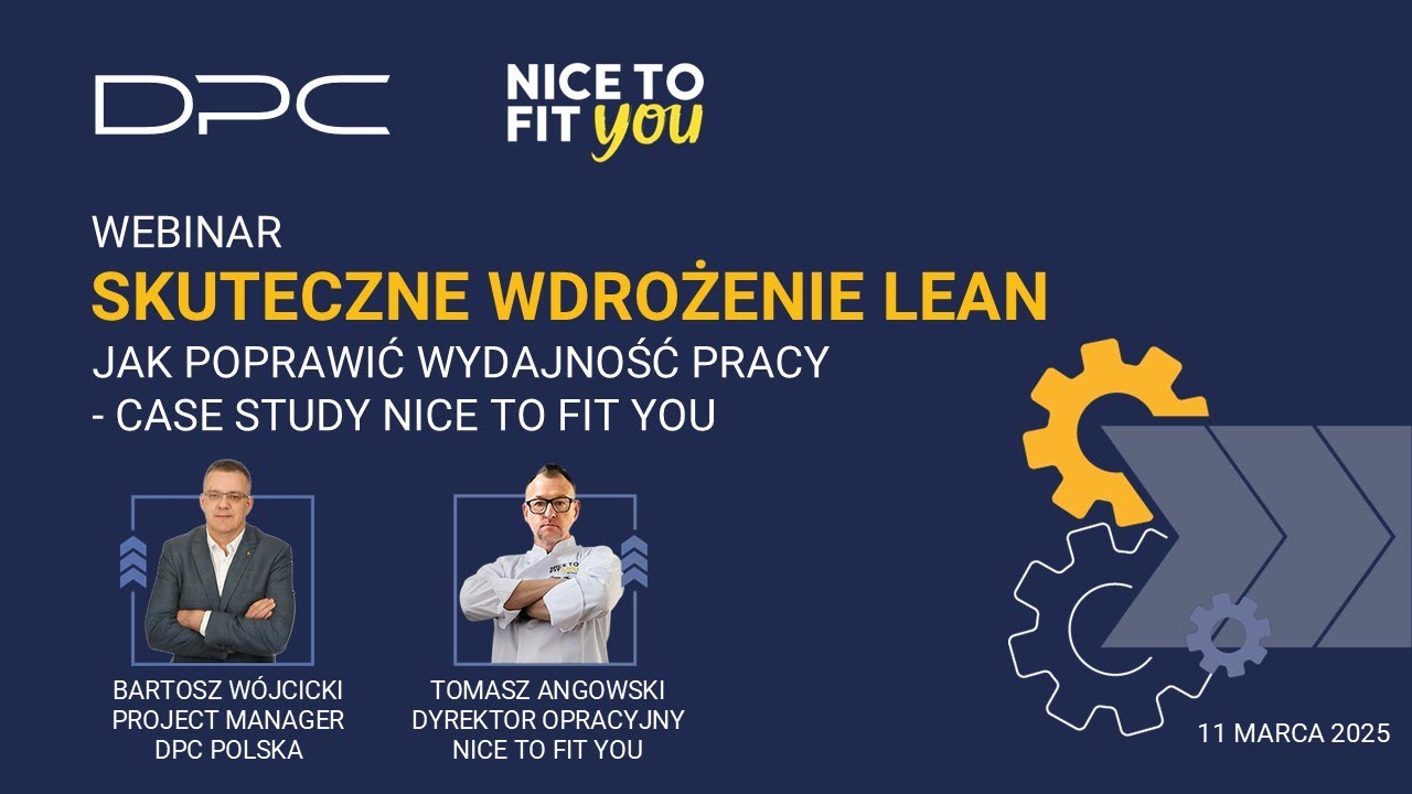 SKUTECZNE WDROŻENIE LEAN - Jak poprawić wydajność pracy / Case study NTFY
