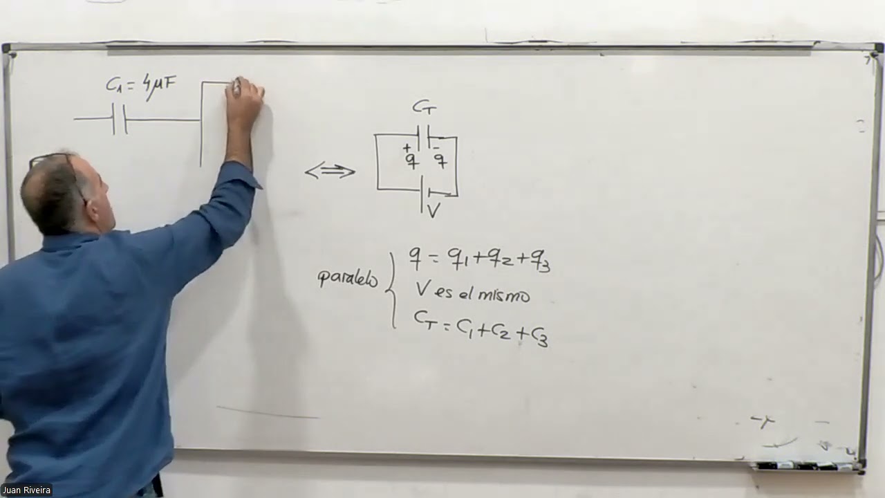 Montaje mixto de condensadores