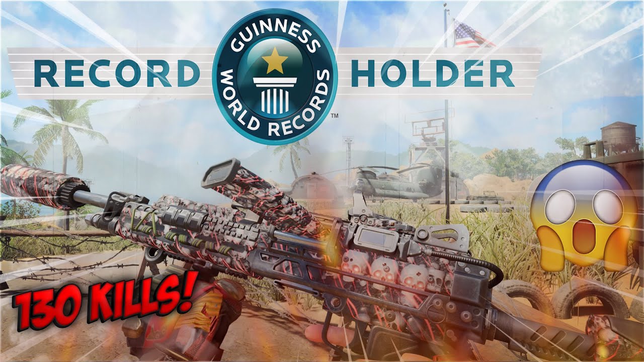 WORLD RECORD KILLS in BO4 (the most kills in bo4 kill confirmed, 130 kills)