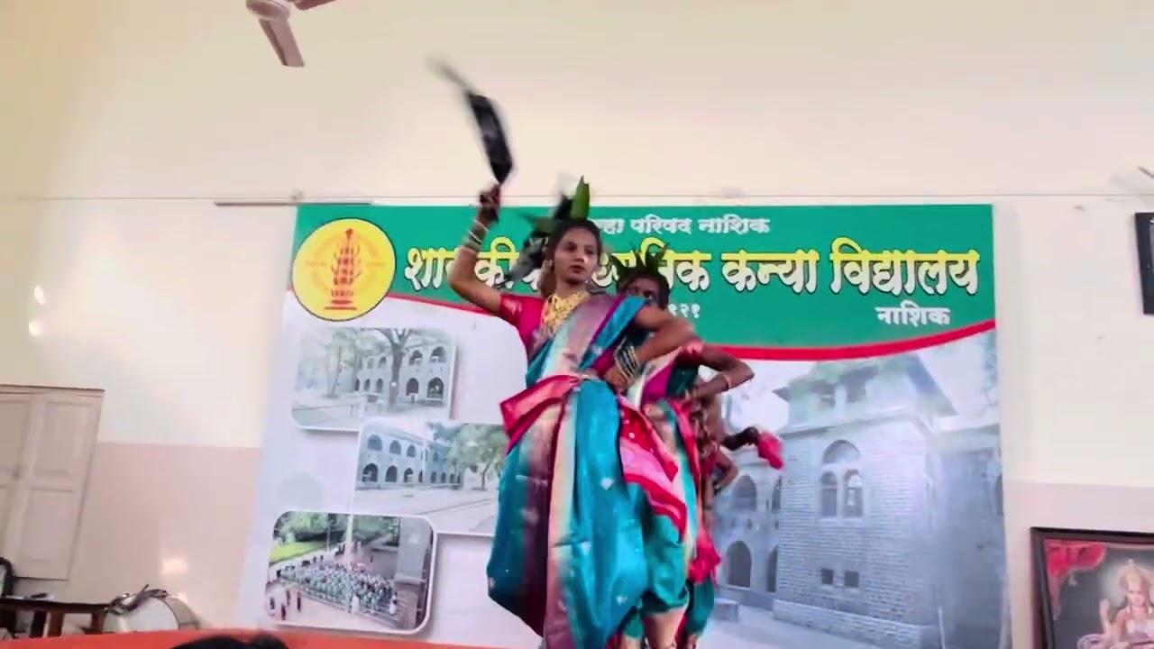 Adiwasi Tarpa Dance 2024 GOVERNMENT GIRLS HIGHSCHOOL NASHIK