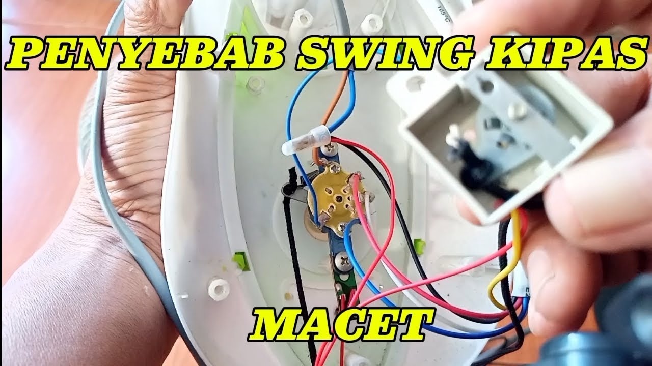 Posisi swing kipas macet